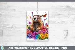 GorgeousWoodland Rainbow Splash Air Freshener design.