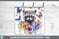 GorgeousWoodland Rainbow Splash Tumbler design.