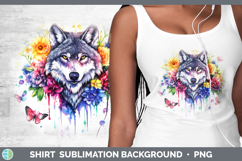 GorgeousWoodland Rainbow Splash Shirt design.
