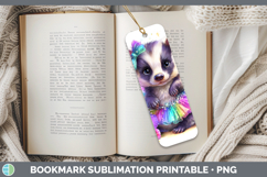 GorgeousWoodland Rainbow Summer Bookmark design.