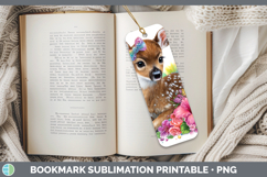 GorgeousWoodland Rainbow Summer Bookmark design.