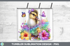 GorgeousWoodland Rainbow Summer Tumbler design.