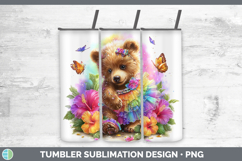 GorgeousWoodland Rainbow Summer Tumbler design.