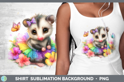 GorgeousWoodland Rainbow Summer Shirt design.