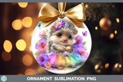 GorgeousWoodland Rainbow Summer Ornament design.