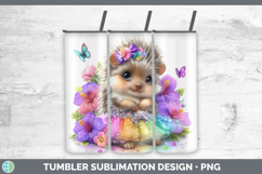 GorgeousWoodland Rainbow Summer Tumbler design.