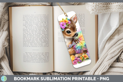 GorgeousWoodland Rainbow Summer Bookmark design.