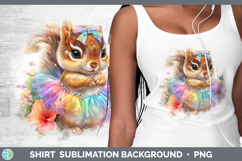 GorgeousWoodland Rainbow Summer Shirt design.