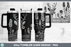 GorgeousWoodland Laser 40oz Tumbler design.