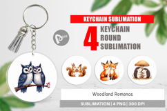 Woodland Romance Keychain Product Image 1