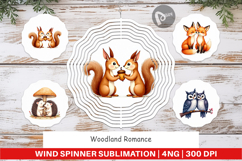 Woodland Romance Wind Spinner Product Image 1