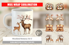 Woodland Romance Mug Wrap Product Image 1
