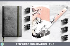 GorgeousWoodland Sakura Pen Wrap design.