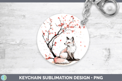 GorgeousWoodland Sakura Keychain design.