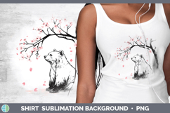 GorgeousWoodland Sakura Shirt design.