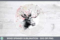 GorgeousWoodland Sakura Wind Spinner design.