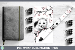 GorgeousWoodland Sakura Pen Wrap design.