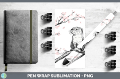 GorgeousWoodland Sakura Pen Wrap design.