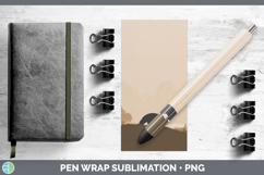 GorgeousWoodland Silhouette Pen Wrap design.