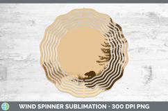 GorgeousWoodland Silhouette Wind Spinner design.
