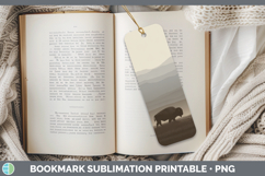 GorgeousWoodland Silhouette Bookmark design.