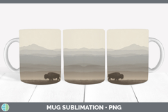 GorgeousWoodland Silhouette Mug Wrap design.