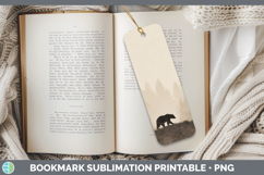 GorgeousWoodland Silhouette Bookmark design.