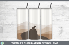 GorgeousWoodland Silhouette Tumbler design.