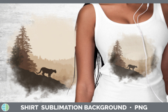GorgeousWoodland Silhouette Shirt design.