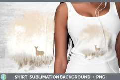 GorgeousWoodland Silhouette Shirt design.