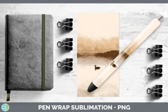 GorgeousWoodland Silhouette Pen Wrap design.