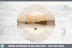 GorgeousWoodland Silhouette Wind Spinner design.