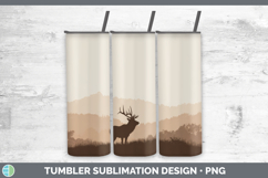 GorgeousWoodland Silhouette Tumbler design.