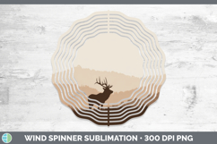 GorgeousWoodland Silhouette Wind Spinner design.