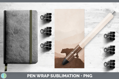 GorgeousWoodland Silhouette Pen Wrap design.