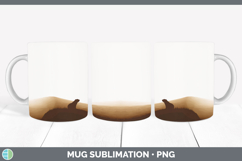 GorgeousWoodland Silhouette Mug Wrap design.