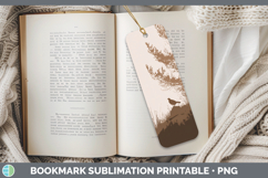 GorgeousWoodland Silhouette Bookmark design.