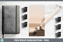 GorgeousWoodland Silhouette Pen Wrap design.