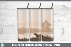GorgeousWoodland Silhouette Tumbler design.