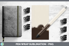 GorgeousWoodland Silhouette Pen Wrap design.