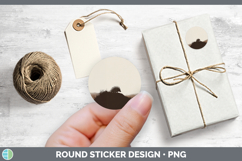 GorgeousWoodland Silhouette Stickers design.