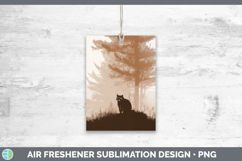 GorgeousWoodland Silhouette Air Freshener design.
