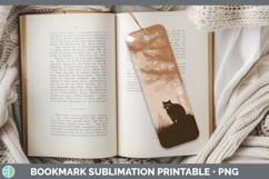 GorgeousWoodland Silhouette Bookmark design.