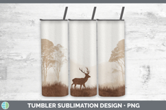 GorgeousWoodland Silhouette Tumbler design.