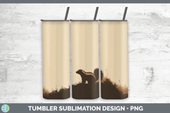 GorgeousWoodland Silhouette Tumbler design.
