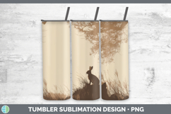 GorgeousWoodland Silhouette Tumbler design.