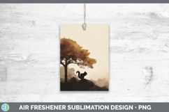 GorgeousWoodland Silhouette Air Freshener design.
