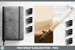 GorgeousWoodland Silhouette Pen Wrap design.