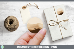 GorgeousWoodland Silhouette Stickers design.