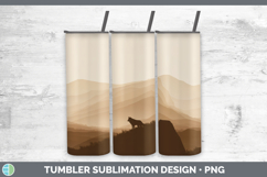 GorgeousWoodland Silhouette Tumbler design.